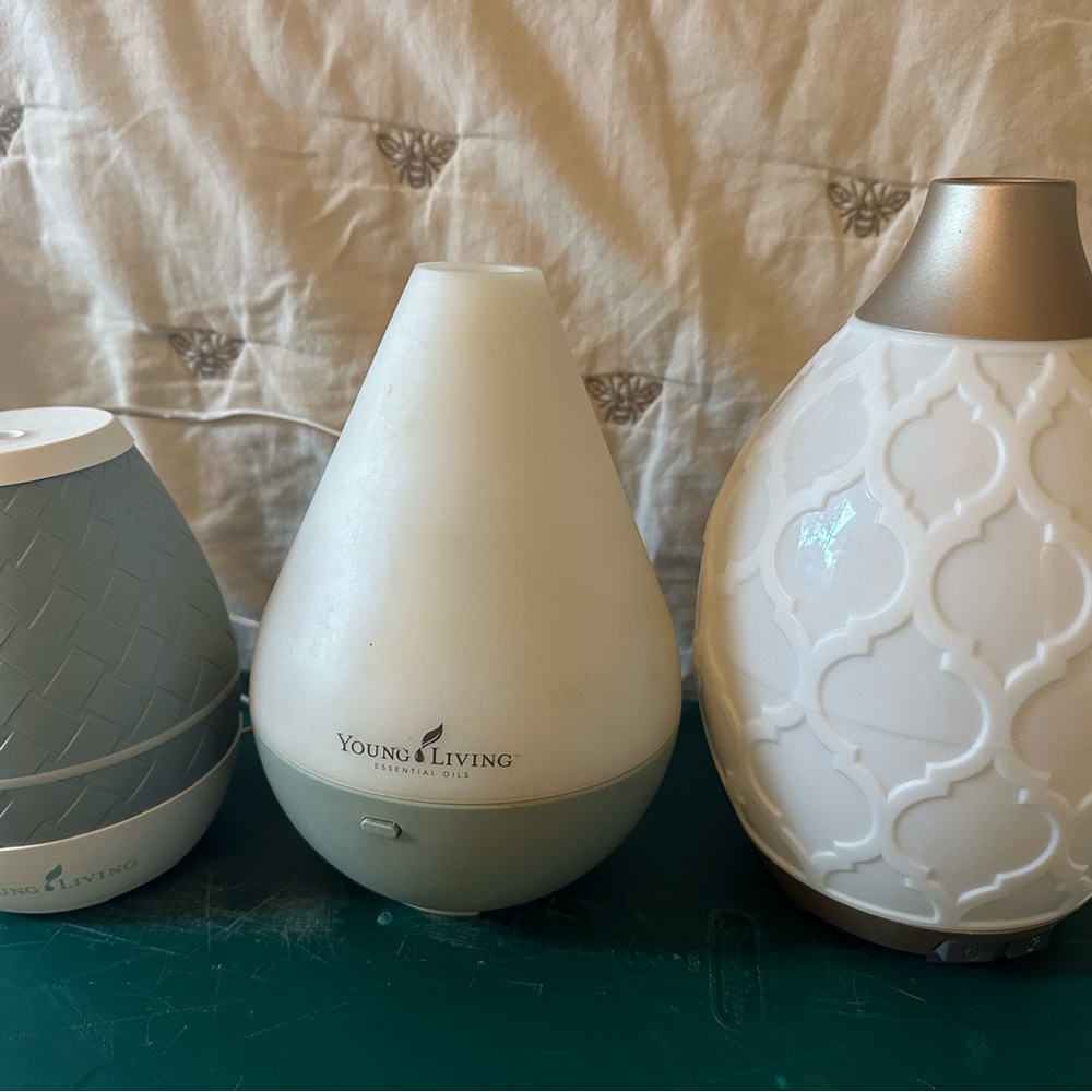 3 Young Living diffusers sold as a lot